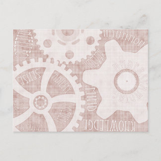 Samhället för nya århundradets intellektuella IV Vykort