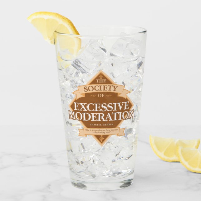 Samhället för överdriven moderering glaskopp (Framsida Ice)