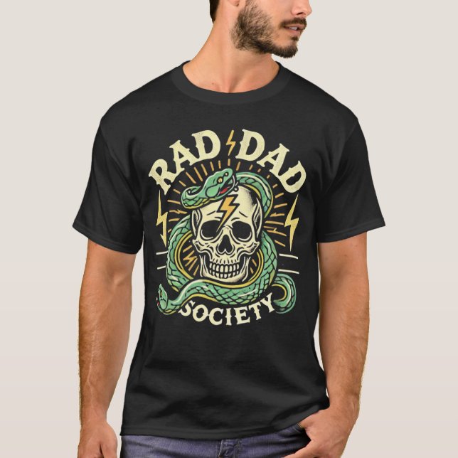 SAMHÄLLET RAD PAPPA: Obrutet skuldebrev T Shirt (Framsida)