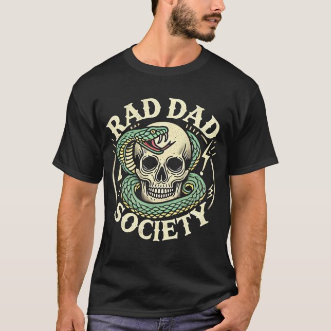 SAMHÄLLET RAD PAPPA: Ohejdbart våld T Shirt (Framsida)