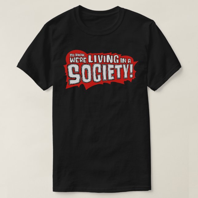 SAMHÄLLET T SHIRT (Design framsida)