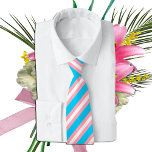 Samhället Transgender Flagga Rand & Pride Slips<br><div class="desc">Neck Tie (företag): Transgender Flagga & Pride community symbol som representerar transsexuella och transsexuella.</div>
