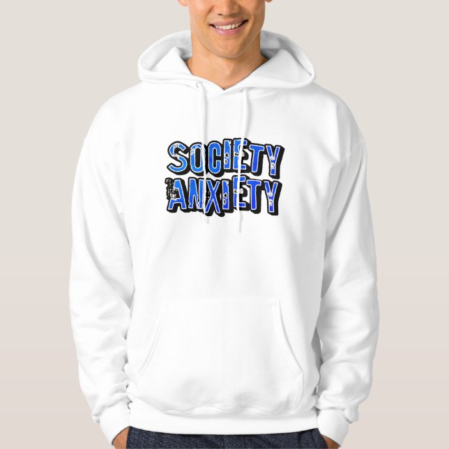 Samhällets oro hoodie (Framsida)