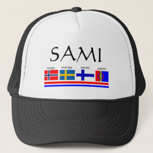 Sami and Scandinavian flags Keps