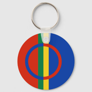 Sami Flagga Keychain Nyckelring
