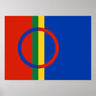Sami Flagga Poster
