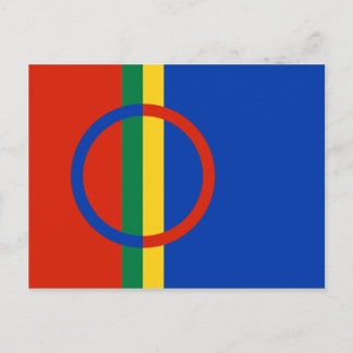 Sami Flagga vykort
