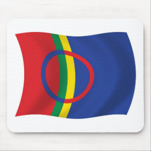 Sami Folk Flag Musskydd Musmatta
