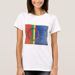 Sami People flagga T Shirt