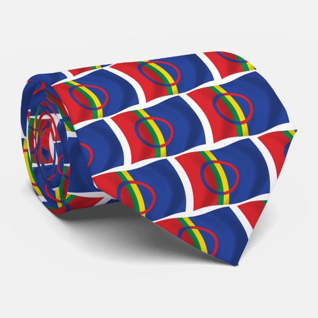 Sami People Flagga Tie Slips (Rullad)
