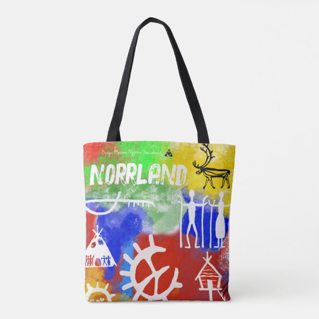 Samisk inspererad tygkasse (Baksida)