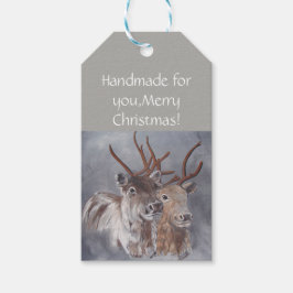 Samisk inspiration  presentetikett