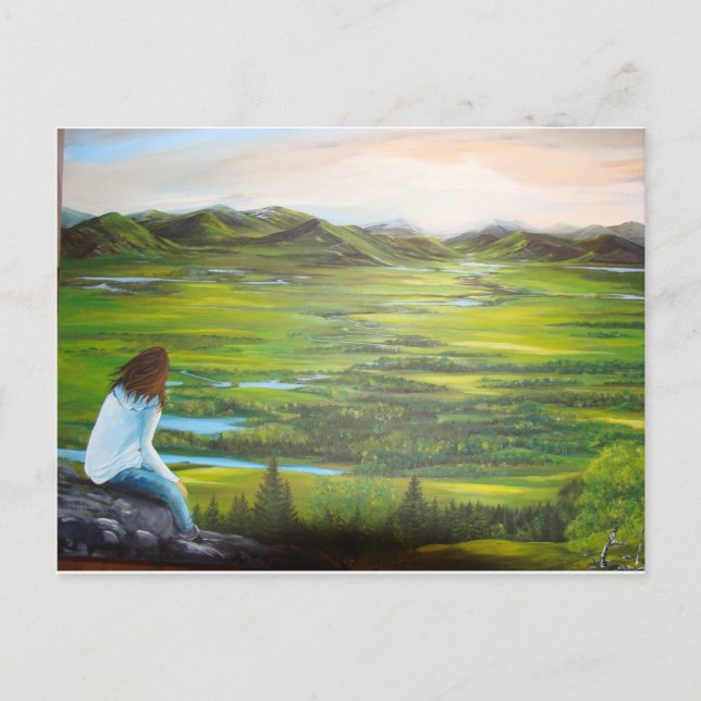 Samisk inspiration  vykort (Framsida)