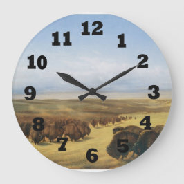 Samla av flockarna stor klocka