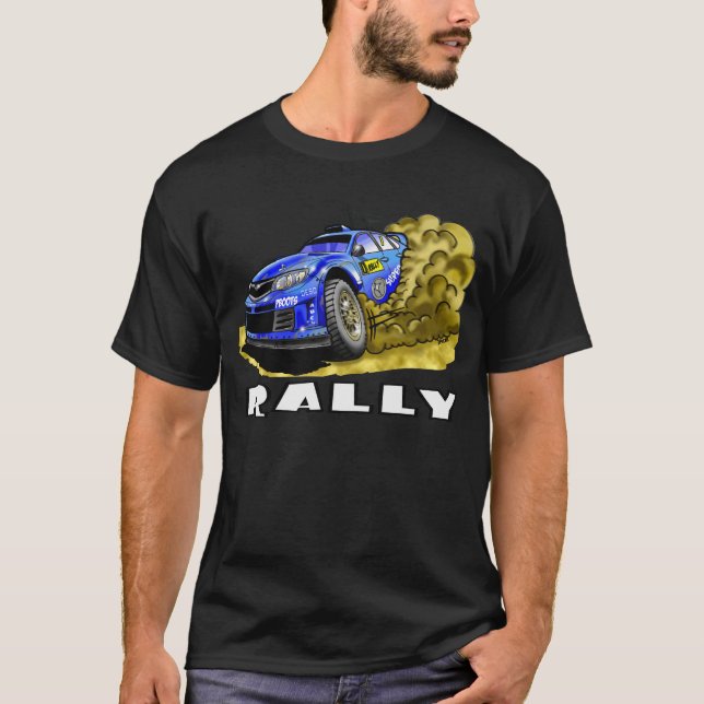 Samla bilen i damma av t-shirt (Framsida)