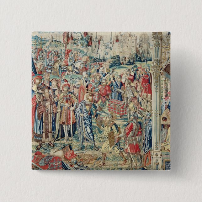 Samla bootyn, tapestryen av David och Bathshe Knapp (Framsida)