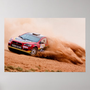 Samla chinan, Mitsubishi Evo Poster