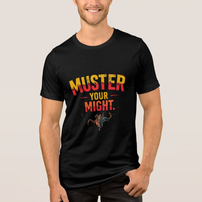 Samla din kraft – Beast Mode Grafik T Shirt (Framsida)
