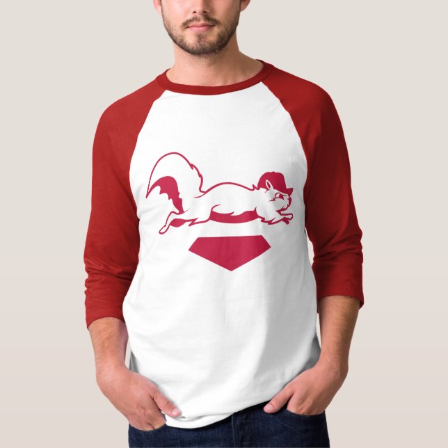 Samla ekorren tee shirt (Framsida)