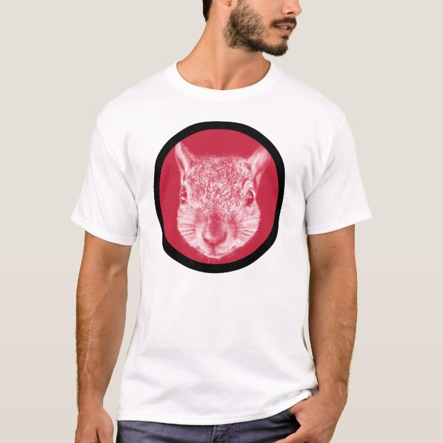 Samla ekorren tee shirt (Framsida)