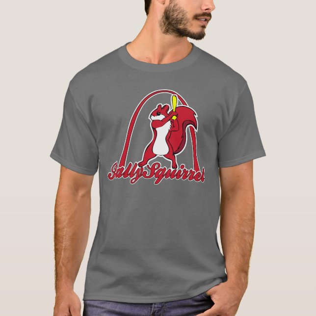 Samla ekorreskjortamanar tee shirt (Framsida)