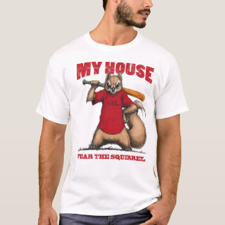 Samla ekorreT-tröjaskräck ekorren Tee Shirt