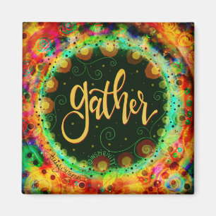"Samla" EN ORD-spiritivitet Magnet