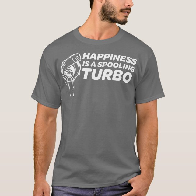 Samla en    turboFör bilentusiaster T Shirt (Framsida)