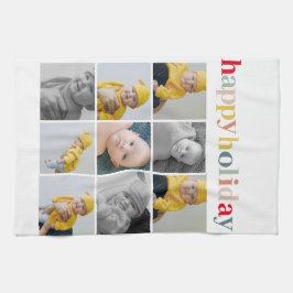 Samla foto | Färgfull Lycklig Helgdag Kökshandduk