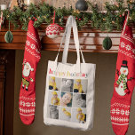 Samla foto | Färgfull Lycklig Helgdag Tygkasse<br><div class="desc">Bygg upp glädjen och firande med vårt färgstarka Lycklig Helgdag Collage Photo,  ett trevligt tillägg till ditt festliga decor eller en tankfull gåva till dina kära. Det här unika kollaget har en pulserande blandning av ögonblicksbilder med helgdag och fångar upp kärnan i dina omhuldade stunder.</div>