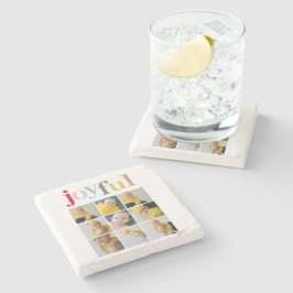 Samla foto | Färgstark Glatt Helgdag Stenunderlägg