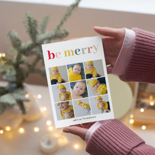 Samla foto Lycklig Helgdag Colorful Be Merry