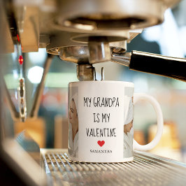 Samla foto | Min morfar är min hjärtans gåva Kaffemugg