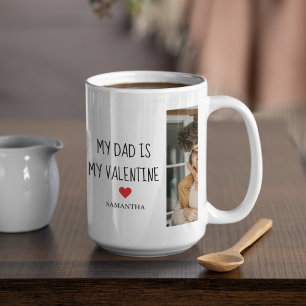 Samla foto Mitt Pappa är mitt Alla hjärtans gåva Kaffemugg