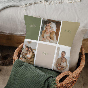 Samla foto Modern Bästa Pappa någonsin-presentatio Kudde