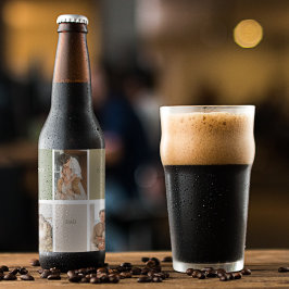 Samla foto Modern Bästa Pappa någonsin-presentatio Ölflaska Etikett