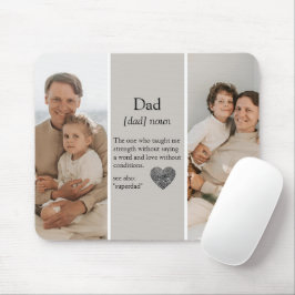 Samla foto | Pappa-definition Mouse Pad Gift Musmatta