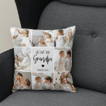 Samla foto | Vi Kärlek You Grandpa Gift Kudde<br><div class="desc">Samla foto | Vi Kärlek You Grandpa Gift</div>