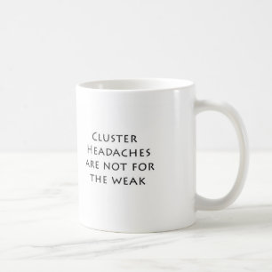Samla i en klunga huvudvärkar är inte för det kaffemugg