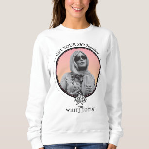 Samla ihop din SH*t - den vita lotus T Shirt