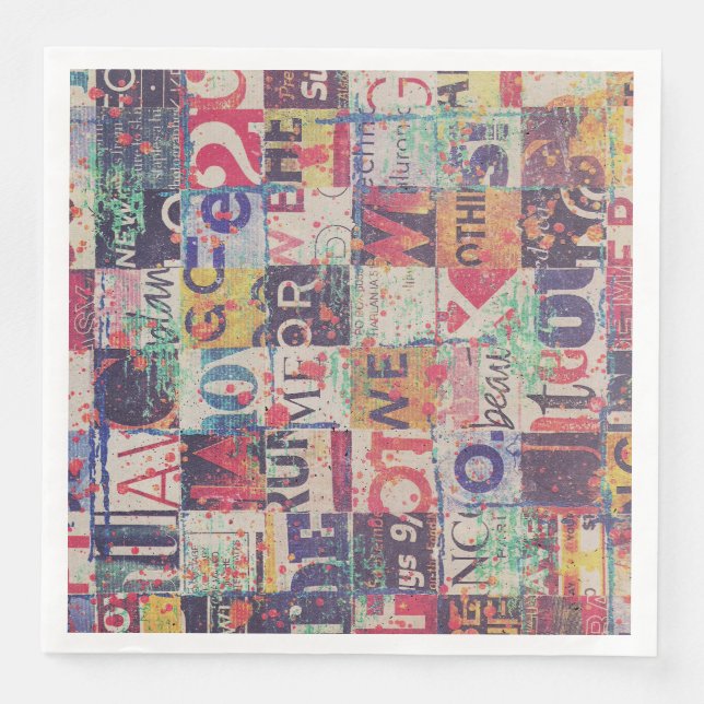 Samla in Art Napkins eller Decoupage papper Pappersservett (Framsida)