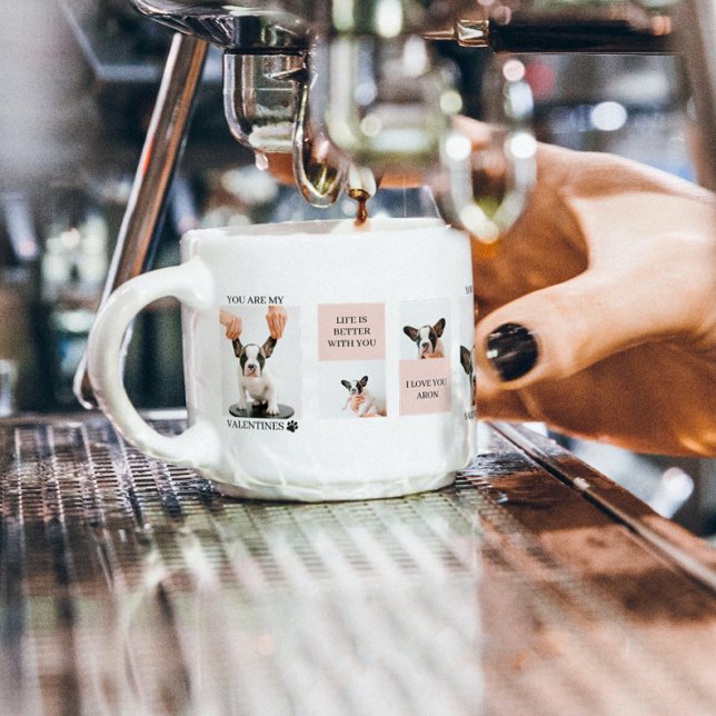 Samla in Hund Foton | Hund är mina Valentineser |  Espressomugg (Skapare uppladdad)