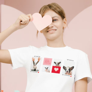 Samla in Hund Foton   Min Hund är min Valentine T Shirt