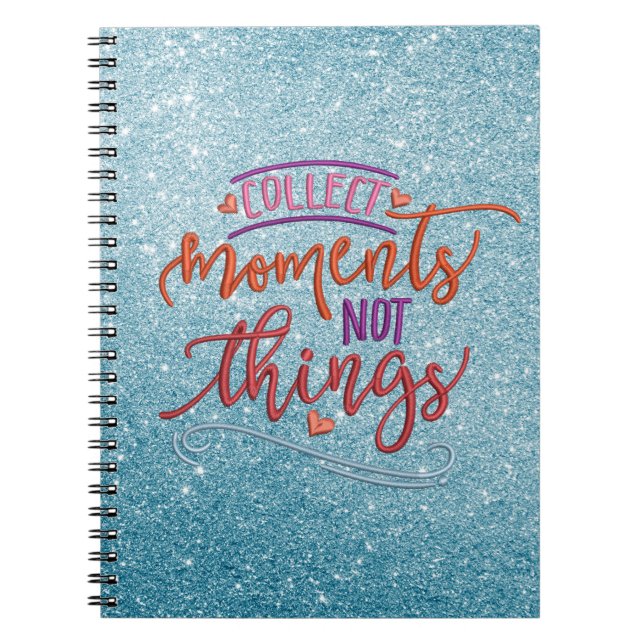 SAMLA IN MOMENT NOT SAK NOTEBOOK ANTECKNINGSBOK (Framsidan)
