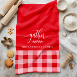 Samla in röd och vit buffertkontroll kökshandduk<br><div class="desc">Lägg till en varm och charm till köket med det här köket, där det finns ett rött och vitt Buffalo Check Kitchen Towel. Den här kökshandduken är perfekt för att skapa en mysigt och bjuda in kängor för ditt hem under höns- och Thanksgiving. Den har en klassisk buffel i mönster...</div>