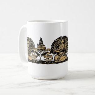 Samla in Ye Rosenknopps Victoria Era-offert Kaffemugg