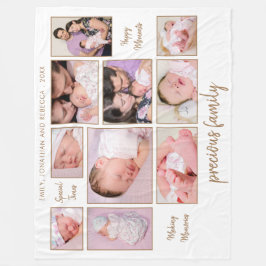 Samla inspirerande citattecken Namn År 10 foton Fleecefilt