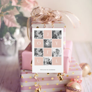 Samla julfoto Glatt pastellRosa
