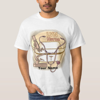Samla LVN anpassningsbar sjuksköterska t-shirt
