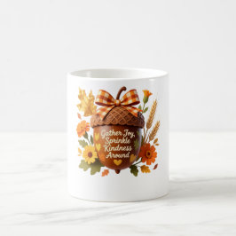 Samla med Joy, Sprinkle Kindness runt Kaffemugg